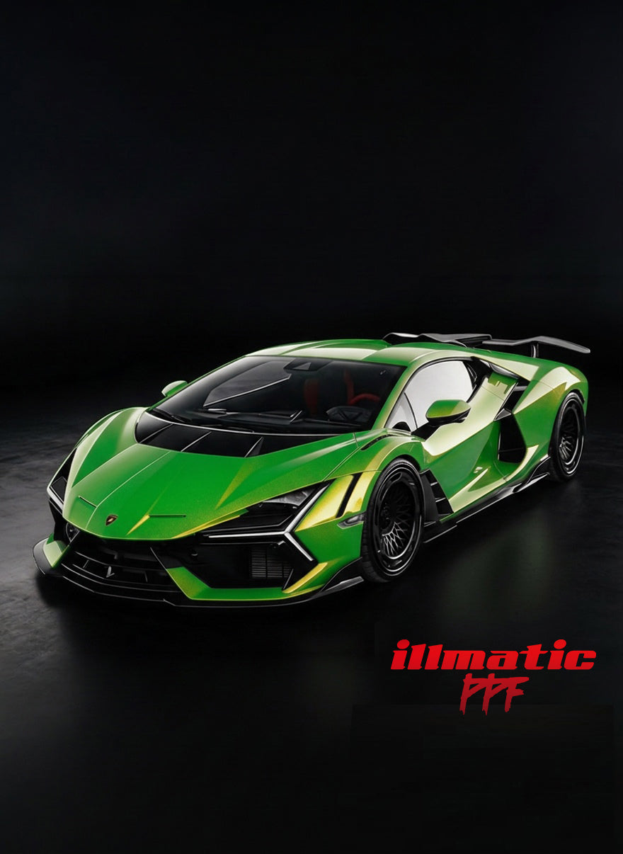 Gloss Iridescent Gold And Green PPF