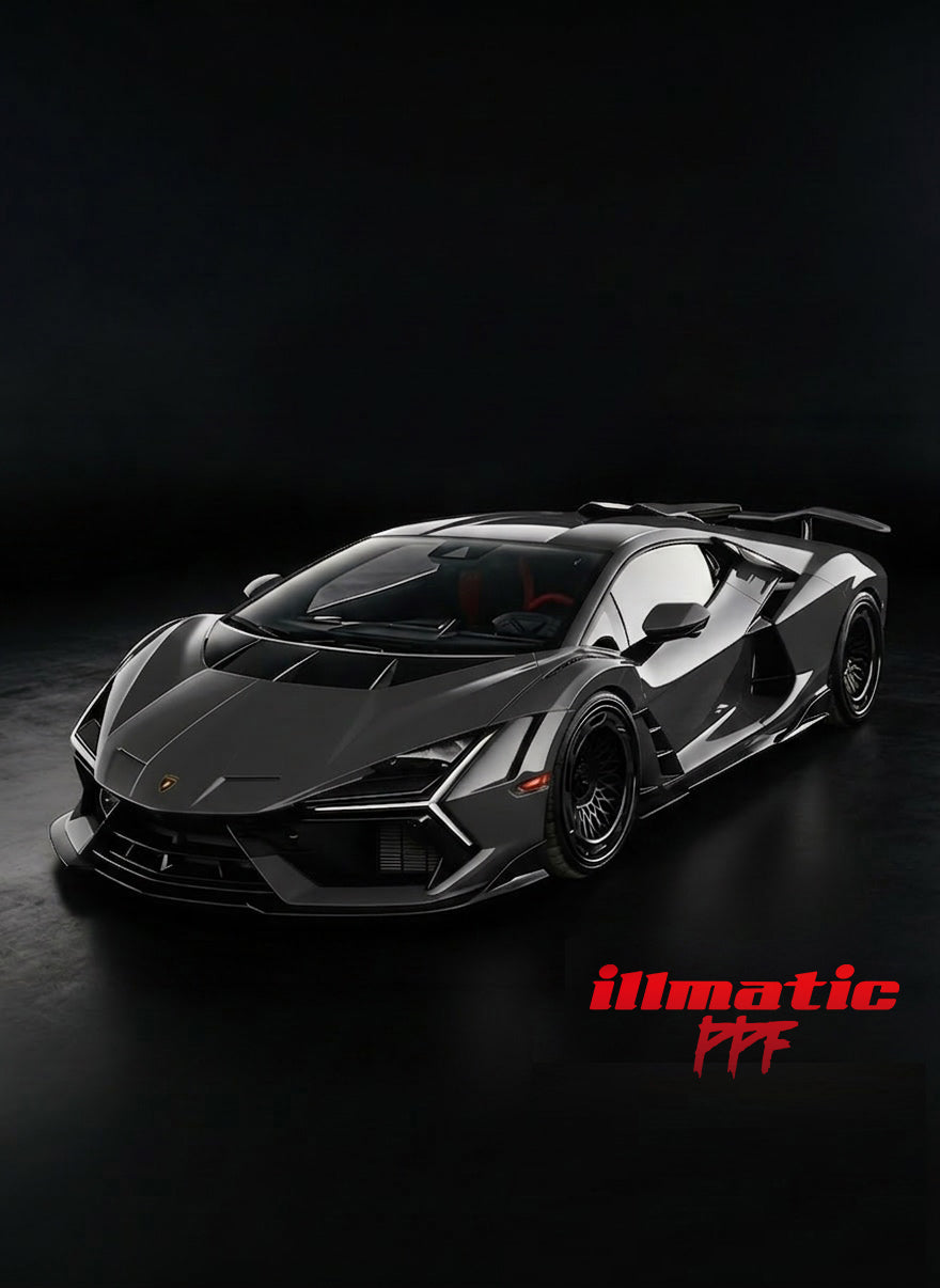 Gloss Liquid Metal Tungsten Steel PPF