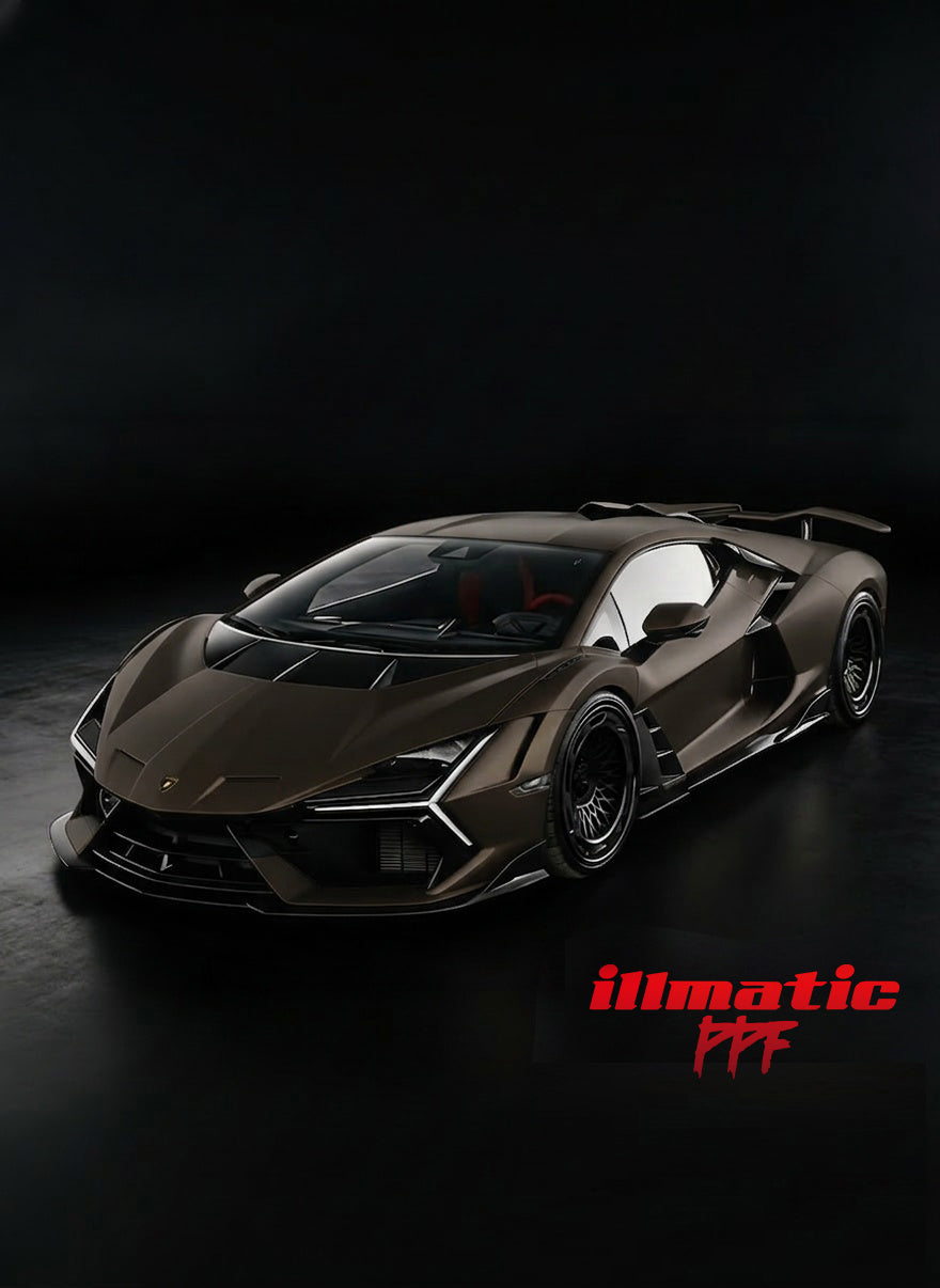 Matte Black_Gold PPF