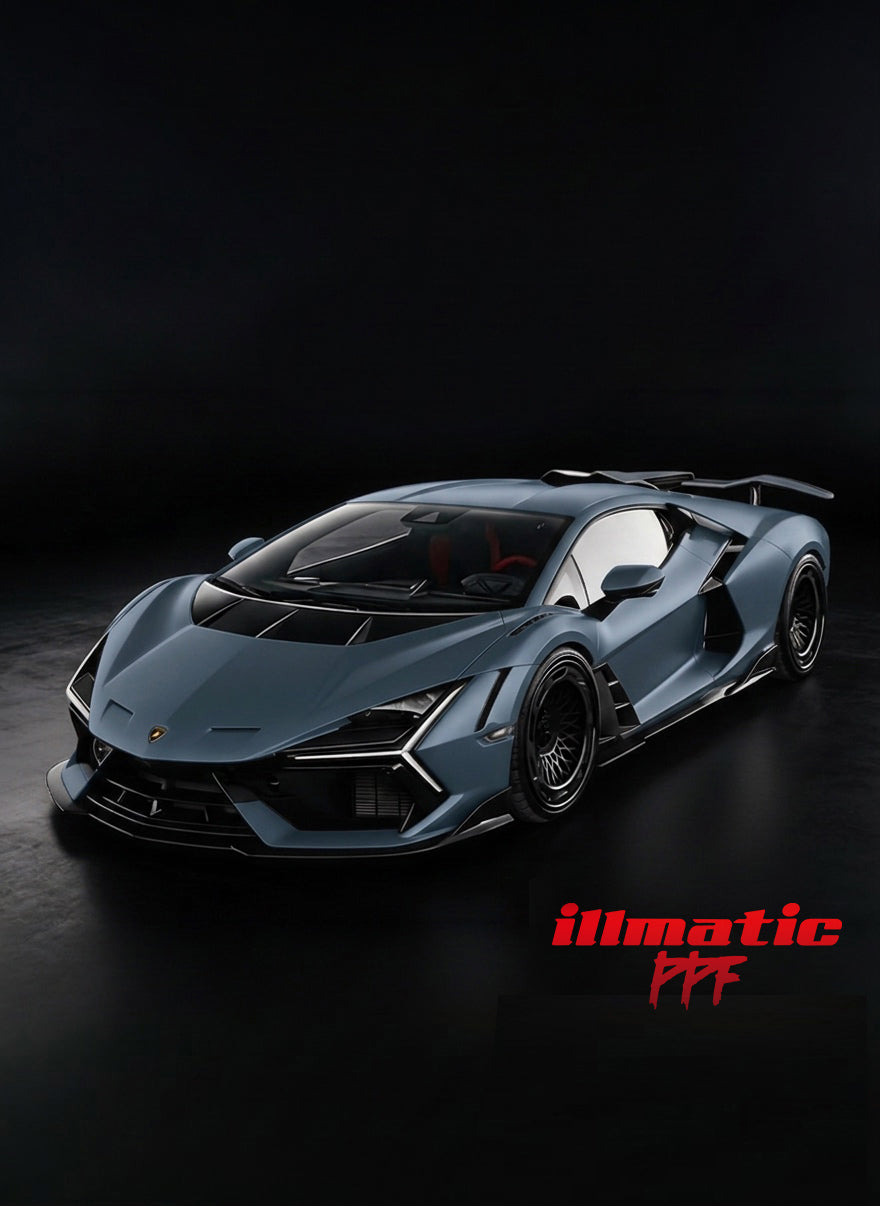 Matte Liquid Metal Somato Blue PPF
