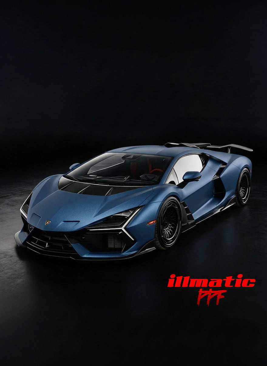 Matte Liquid Metallic interstellar Blue PPF