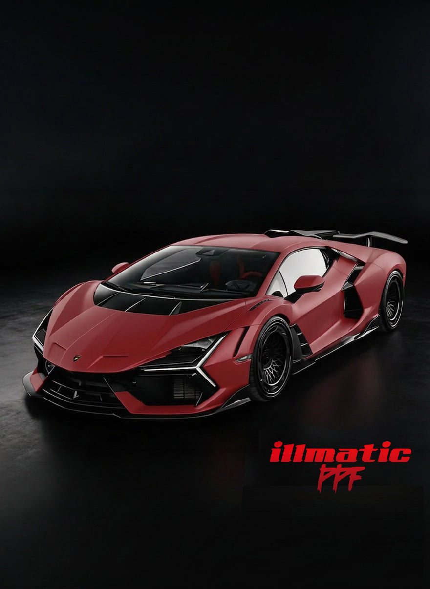 Matte Magic Flame Ruby PPF