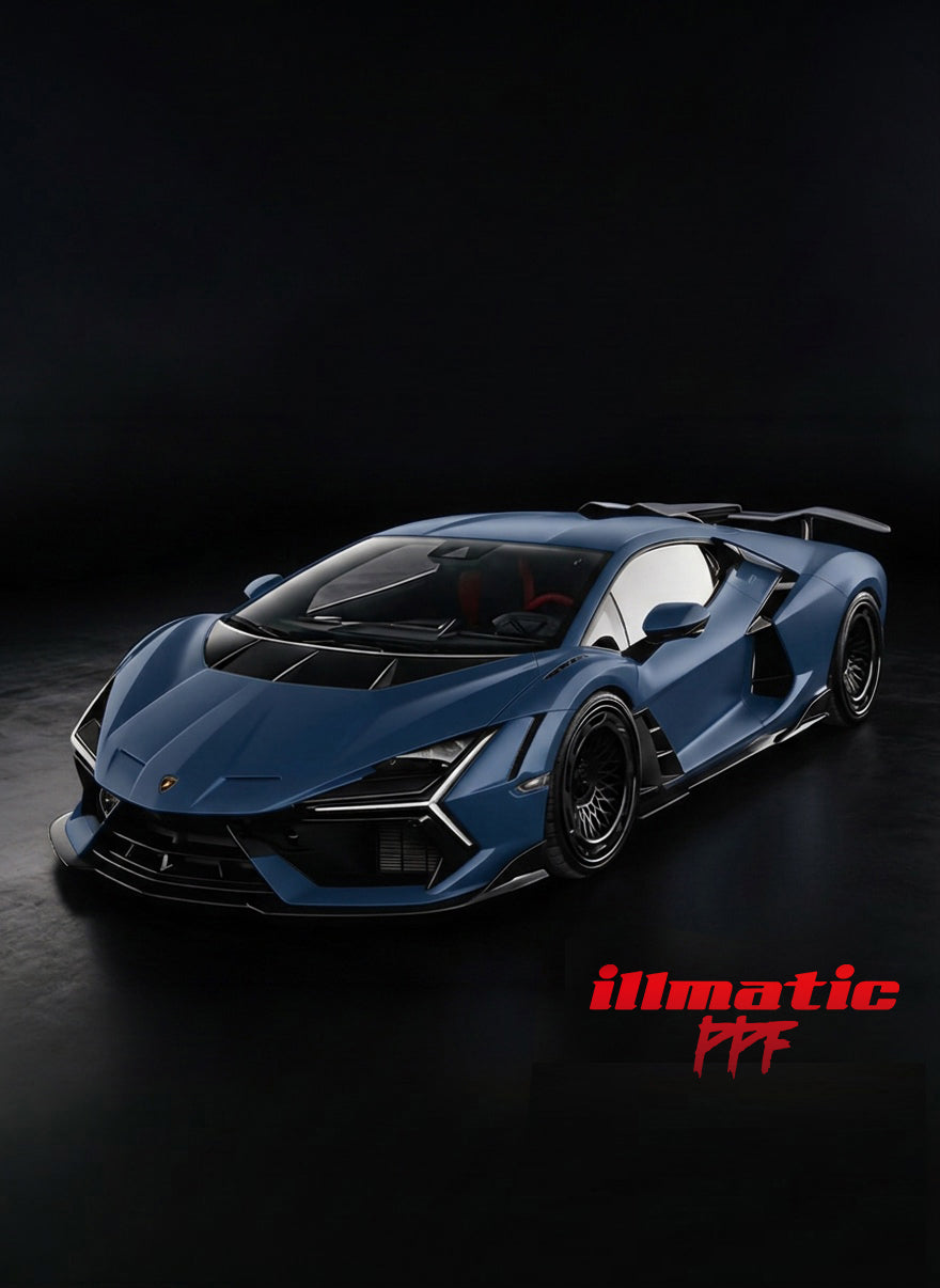 Matte Magic Flame Shadow Blue PPF