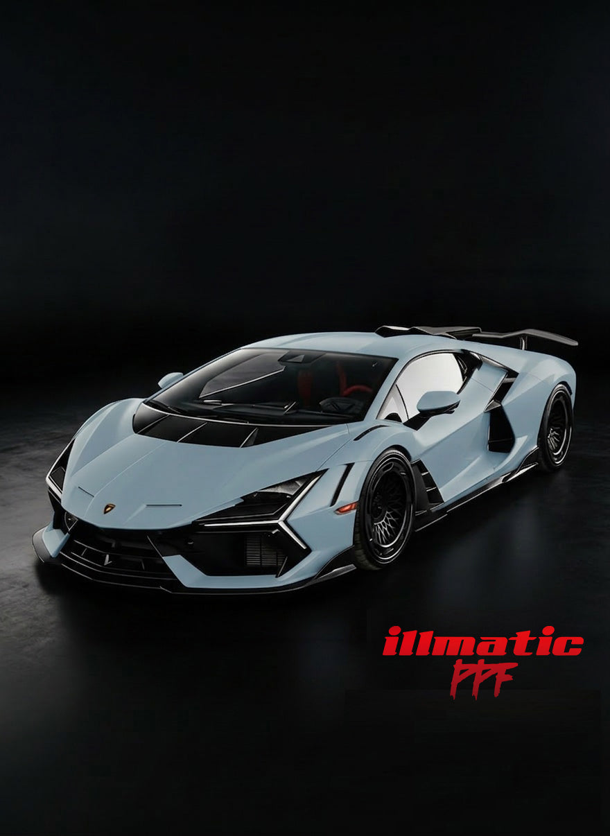Matte Blue Gold PPF