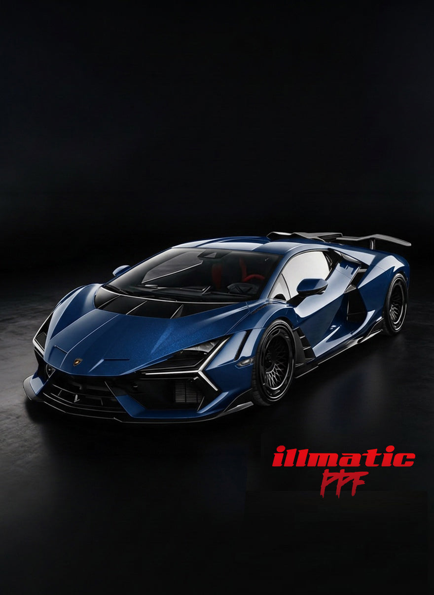 Gloss Montego Blue Metallic Paint PPF
