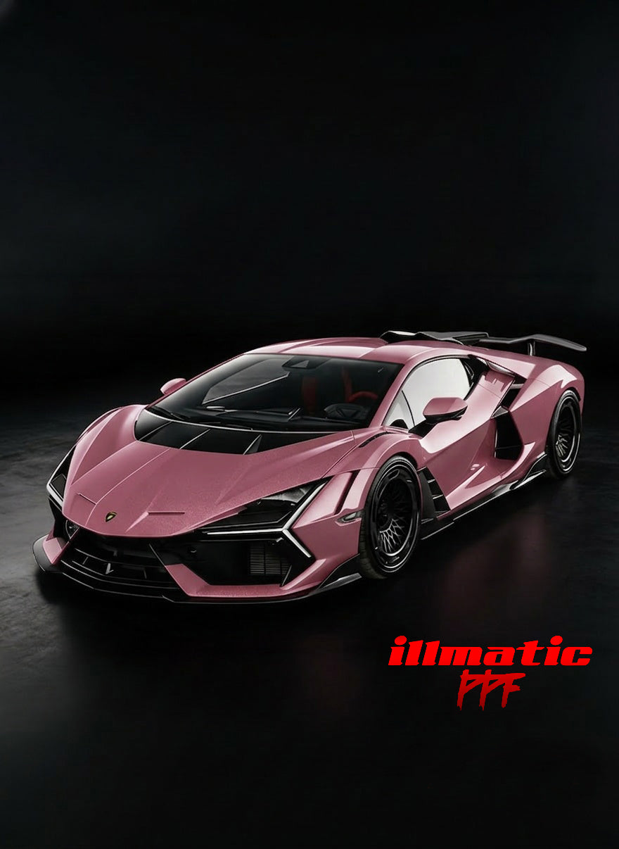 Gloss Paint Finish Passion Pink PPF