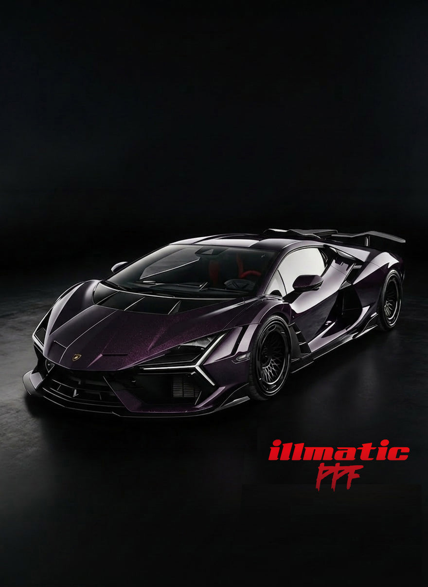 Gloss Starry Black Red PPF